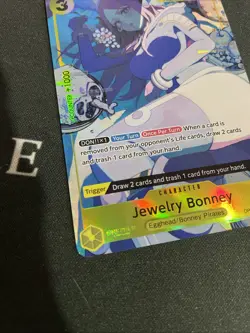 One Piece Illustration Box EX Jewelry Bonney OP08-105 Alternate Art Promo NM - Image 5