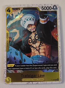 Trafalgar Law - P-088 - One Piece Card Single - English - Image 1