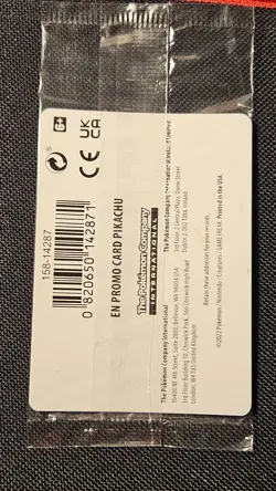 2022 Pokemon GO Pikachu Holo Promo Card 028/078 New Sealed - Image 3