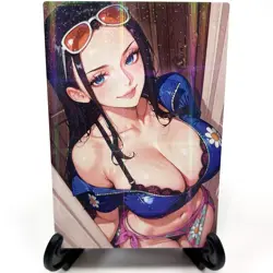 One Piece Nico Robin Sexy Anime Waifu Girl Doujin Lewd Goddess Story Art Card - Image 2