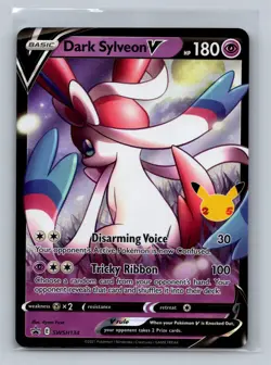 SWSH: Sword & Shield Promo Cards #SWSH134 Dark Sylveon V - Image 1