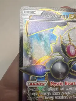 LP+ Magearna EX 110/114 Full Art XY Steam Siege AUTHENTIC Pokemon Card - Image 4