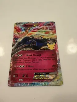 Xerneas EX 97/146 Celebrations Ultra Rare Holo Pokemon Card NM - Image 2