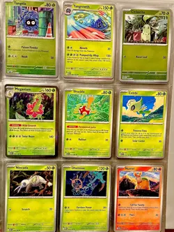 Pokemon TCG - Mega Evolution Binder Lot - Reverse Holo, Ex, Promo - 81 NM Cards - Image 3