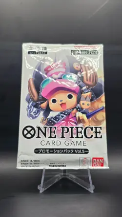 Promotion Pack Vol. 5 PROMO One Piece Card Japanese Sealed 2024 - Image 1