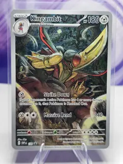 Pokemon TCG SV: Scarlet & Violet Promo Cards Kingambit Promo 130 NM - Image 1
