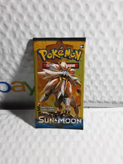 Pokemon TCG Sun & Moon Base Set 3 Card Booster Pack - 4 Packs 2017 Full Art Set - Image 4