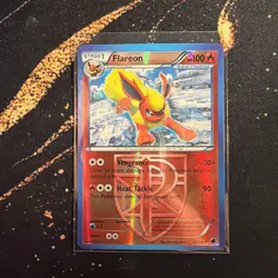 Pokemon Flareon Team Plasma 12/116 Plasma Freeze Reverse Holo Card - Image 1