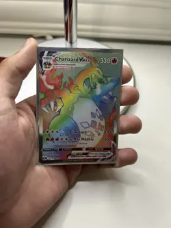 Exclusive Charizard VMAX Secret Rare Champions Path Holo 74/73 Pokemon Card - Image 3