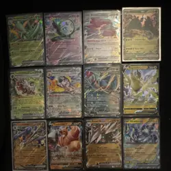 Pokemon TCG EX & V Holo Lot 12 Cards- All NM - Image 1