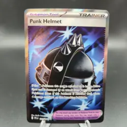 Punk Helmet Ultra Rare 121/094 Pokemon Card - Phantasmal Flames - NM - Image 1