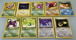 Pokemon TCG - Vintage Team Rocket Bulk - 9 Total Cards, 4 First Edition Cards - Image 3