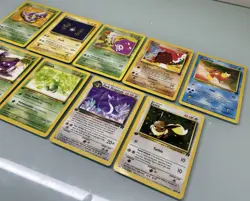 Pokemon TCG - Vintage Team Rocket Bulk - 9 Total Cards, 4 First Edition Cards - Image 4