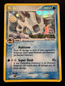 Glalie 13/106 EX Emerald Pokemon Card Reverse Holo Foil Rare HP - Image 1
