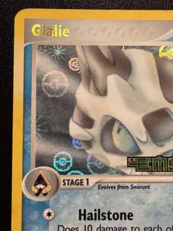 Glalie 13/106 EX Emerald Pokemon Card Reverse Holo Foil Rare HP - Image 3