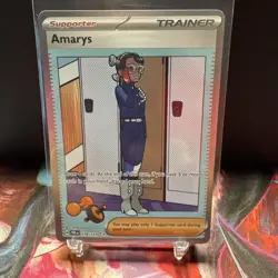 Amarys Prismatic Evolutions Holo Sir Pokemon TCG Card 170/131 NM Condition - Image 1