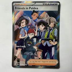 Friends in Paldea - SV: Prismatic Evolutions 137/131 NM English Pokemon Card - Image 1