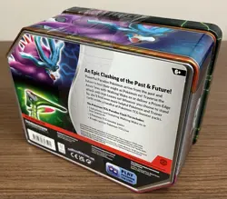 Pokemon TCG Iron Leaves EX Sealed Tin - New - 5 Booster Packs + Promo Card - Image 2