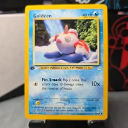 Goldeen 45/64 Common Neo Revelation 1st Edition Pokemon Card - Image 1