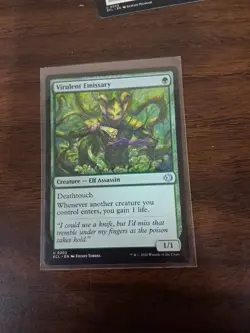 MTG - Virulent Emissary - Lorwyn Eclipsed NM/M Condition Free Shipping - Image 1