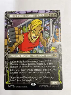 MTG Sally Pride, Lioness Leader (Showcase )Ninja Turtles #225 - Image 1