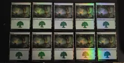 (10) NM FOIL FOREST #276 Phyrexia All Will Be ONE - Image 1