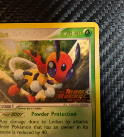 Ledian 23/109 Team Rocket Returns Reverse Holo Vintage 2004 Pokemon LP TCG Rare - Image 3