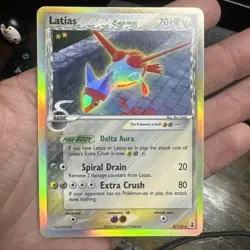 Latias Delta Species 8/113 Delta Holo Ultra Rare Pokemon TCG Nintendo - Image 1