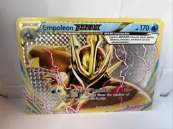 Pokemon Jumbo Empoleon Golden Break water Type Promo #XY134 - Image 1