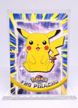 Pokemon Pikachu #25 Topps TV Animation Series 1 Non-Holo 1st Print - Image 1