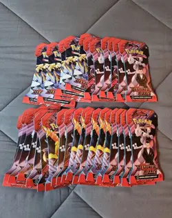 Pokemon TCG Destined Rivals Sleeved Booster Pack Lot of 10 New/Sealed - Image 1