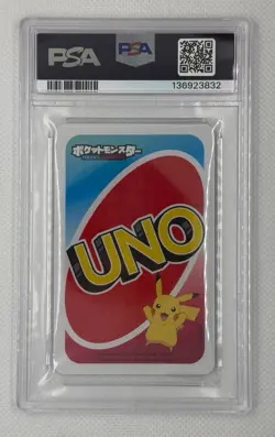 2020 UNO POKEMON CHARIZARD JPN. BACK-YELLOW-#4 PSA 10 GEM MT - Image 2
