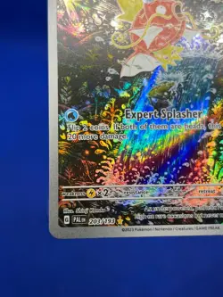 Pokemon SV02: Paldea Evolved Magikarp 203/193 Illustration Rare IR NM/LP - Image 5