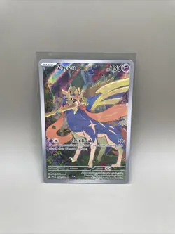 Pokemon TCG Zacian 100/94 Phantasmal Flames Illustration Rare - Image 1