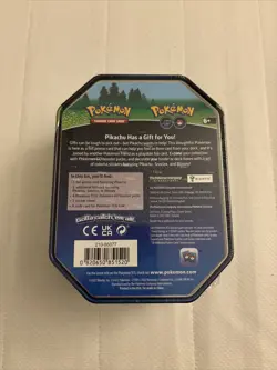 Pokemon GO Gift Tin Pikachu Factory Sealed!! Pokemon TCG - Image 2