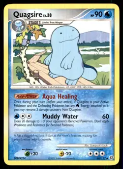 2007 Diamond & Pearl - Secret Wonders Quagsire Stage 1/Uncommon #60 - Image 1