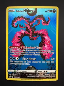 Galarian Moltres SWSH284 Pokemon Crown Zenith Tin Promo Near Mint (NM) 2019 - Image 1