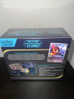 Pokemon Mega Evolution Phantasmal Flames Elite Trainer Box English SEALED - Image 3