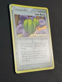 Pokemon Lum Berry 78/106 Reverse Holo EX Emerald - HP - Image 2