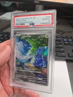 2023 POKEMON PAL EN-PALDEA EVOLVED ILLUSTRATION RARE #194 HERACROSS PSA 10 - Image 2