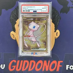 💎PSA 10 GEM MINT 2023 Pokemon EN-151 MEW EX #205 Ultra Premium Metal Promo - Image 1