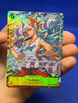 One Piece Extra Booster Heroine’s Edition Yamato EB03-057 Alternate Alt Art NM - Image 2