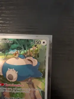 Snorlax 051 SV Scarlet & Violet Promo Card Full Art Holo Illustration Rare - Image 3