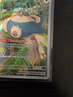 Snorlax 051 SV Scarlet & Violet Promo Card Full Art Holo Illustration Rare - Image 4