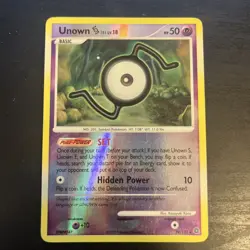 Pokemon Card - Unown [S] Secret Wonders 39/132 Reverse Holo - Image 1