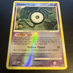 Pokemon Card - Unown [S] Secret Wonders 39/132 Reverse Holo - Image 2