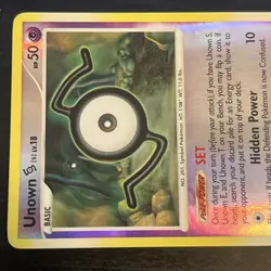 Pokemon Card - Unown [S] Secret Wonders 39/132 Reverse Holo - Image 5