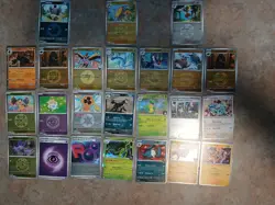 Ascended Heroes holo and reverse holo card lot of 24 cards - Image 1