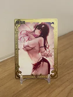 Kafka 158/200 - Goddess Story Custom Anime Waifu Doujin Gold Metal Card - Image 1