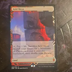 Arid Mesa Zendikar Rising Expeditions Regular Mythic Land Wizards English - Image 1